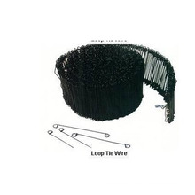 Black Loop Wire Ties/ Bar Tie Wire